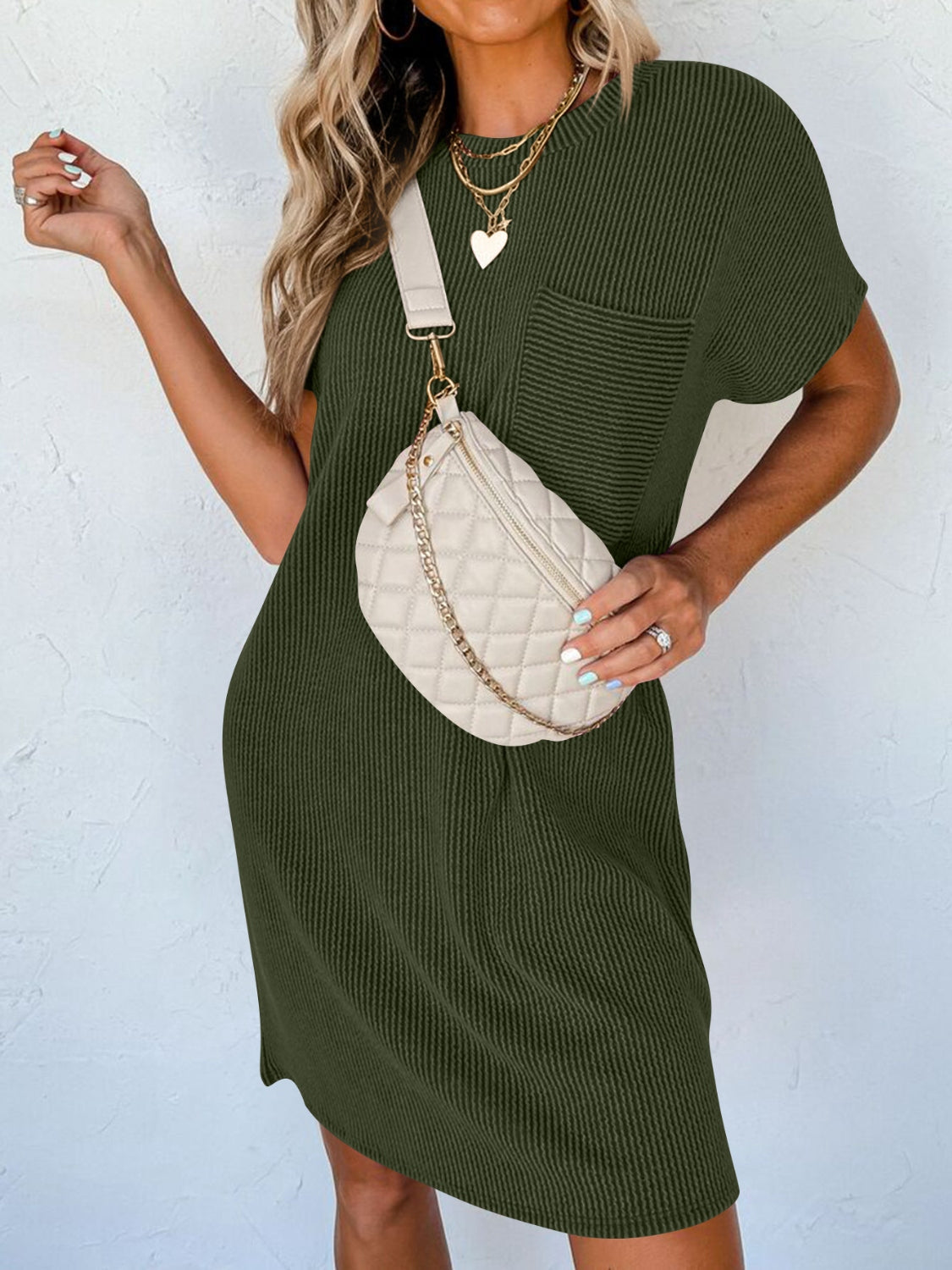 The Slip On Mini Dress