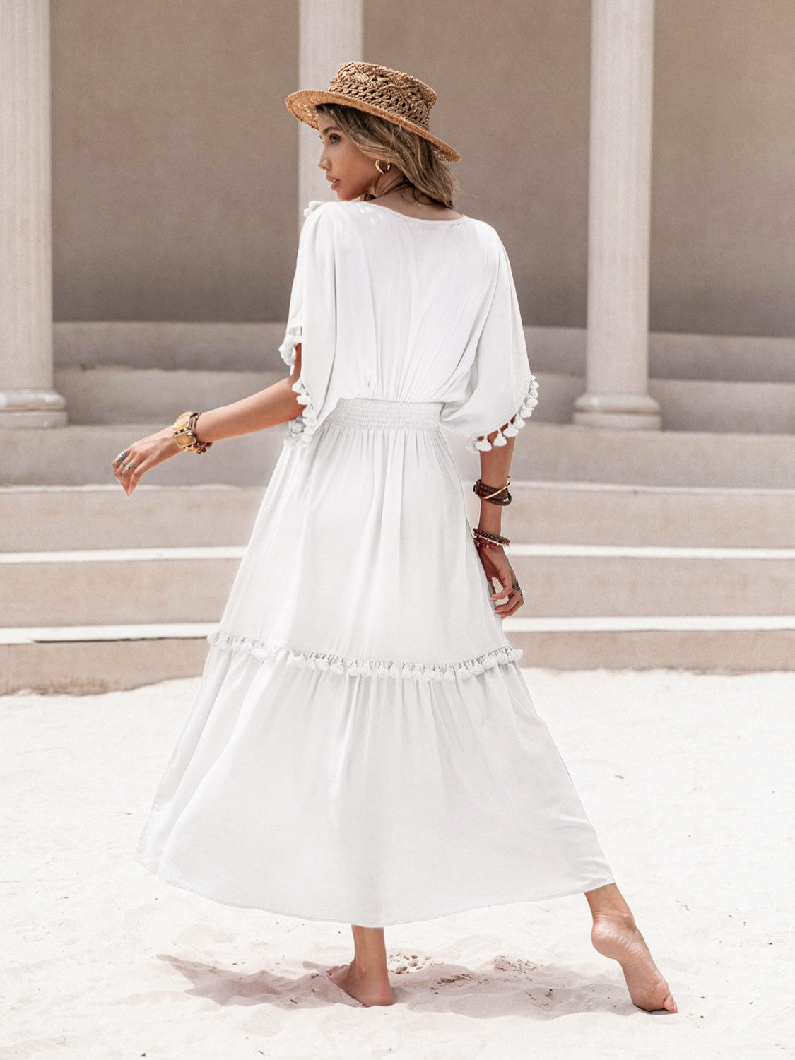 The Tassel Trim Dress