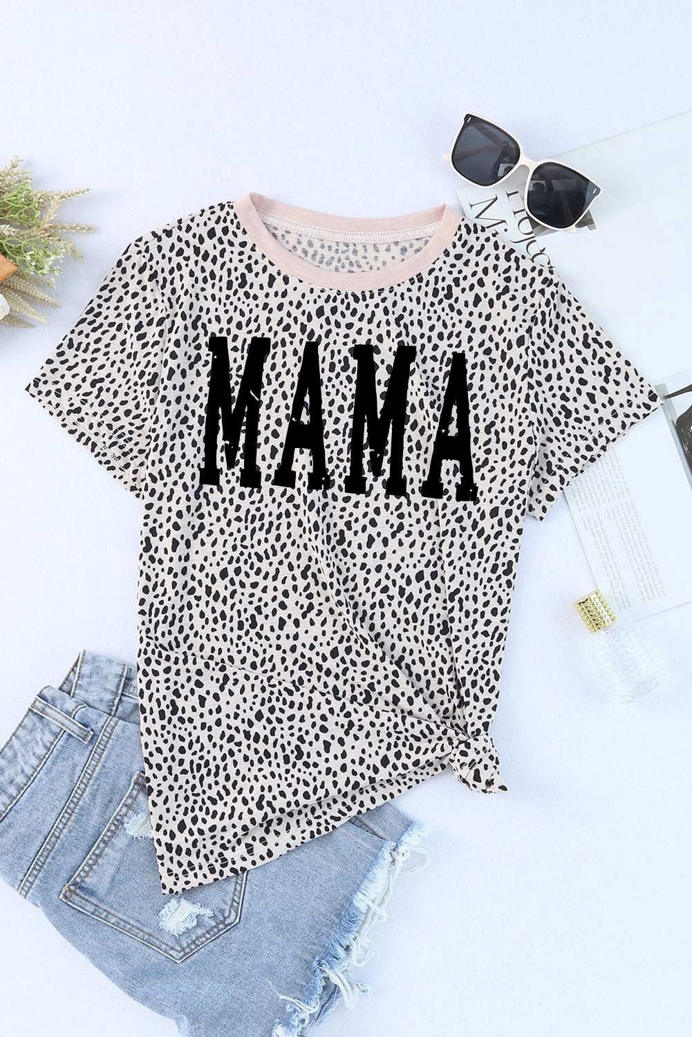 The MAMA Animal Print T-Shirt