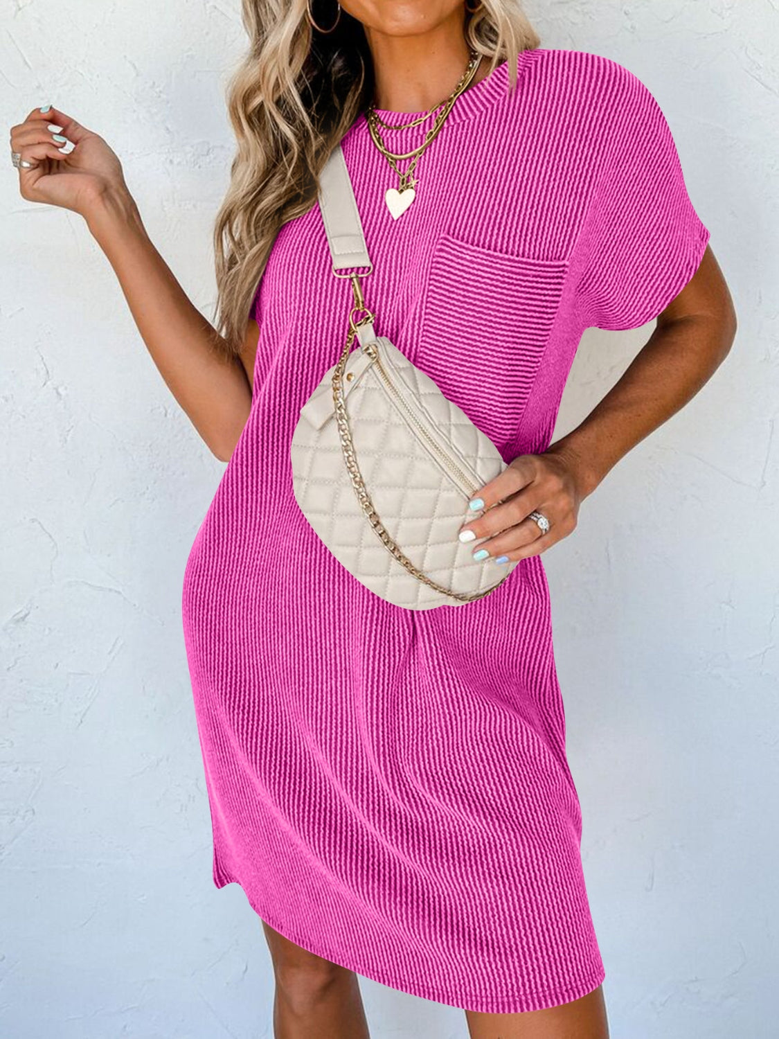 The Slip On Mini Dress