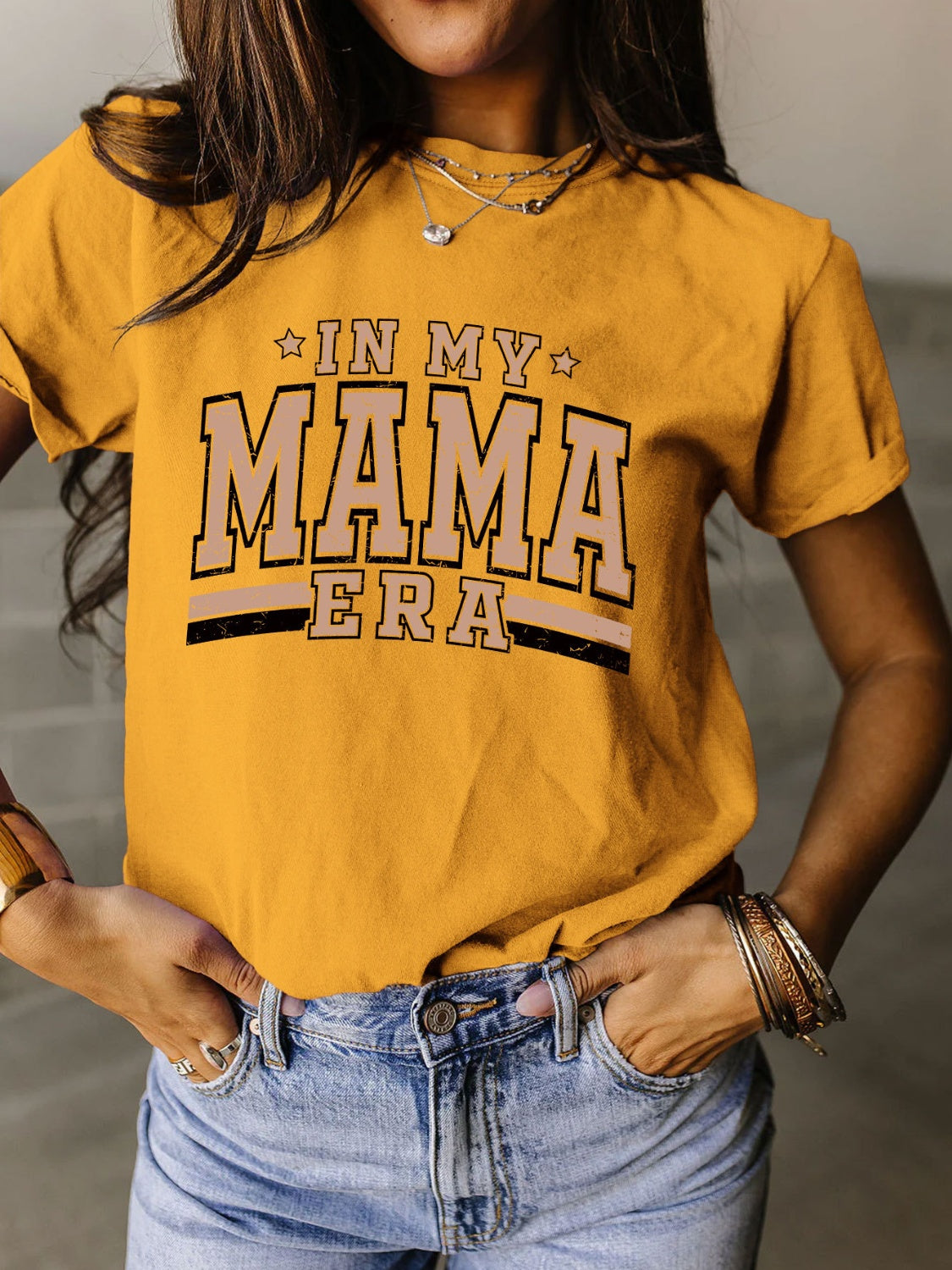 The In My Mama Era Short Sleeve T-Shirt