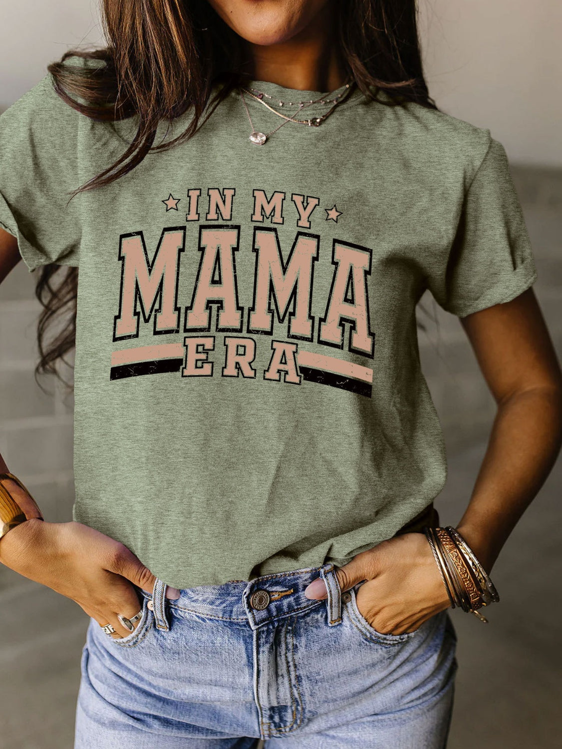 The In My Mama Era Short Sleeve T-Shirt