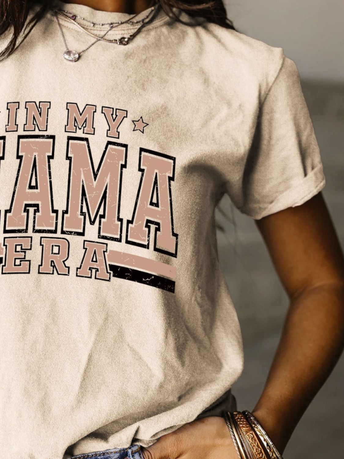 The In My Mama Era Short Sleeve T-Shirt