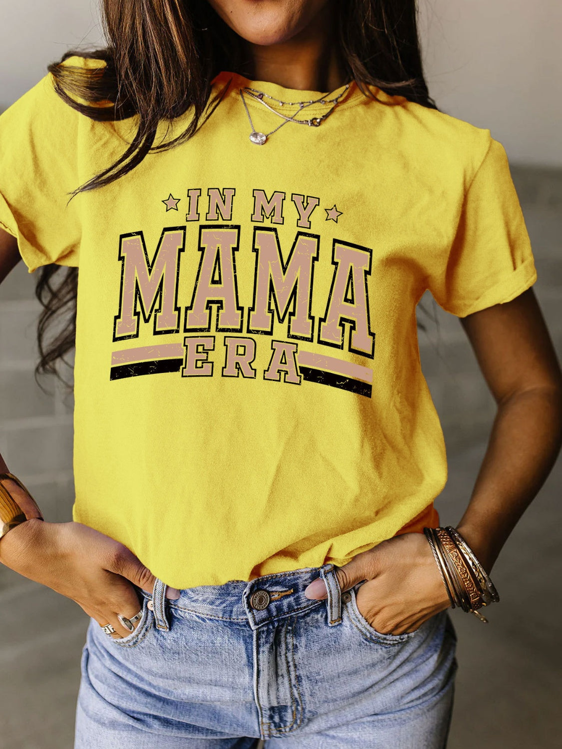 The In My Mama Era Short Sleeve T-Shirt