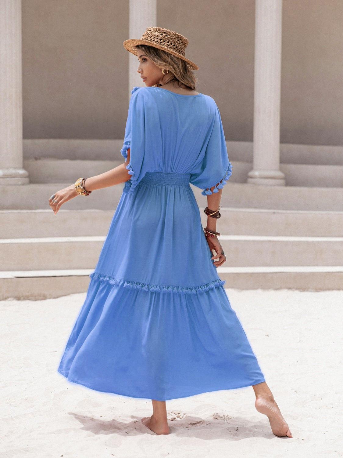 The Tassel Trim Dress