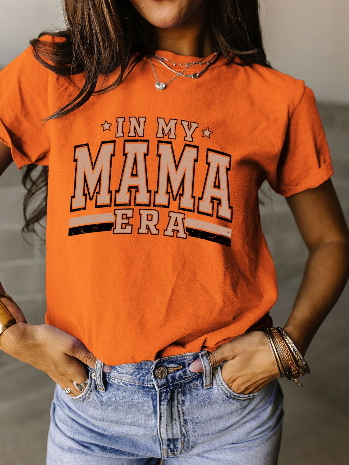 The In My Mama Era Short Sleeve T-Shirt