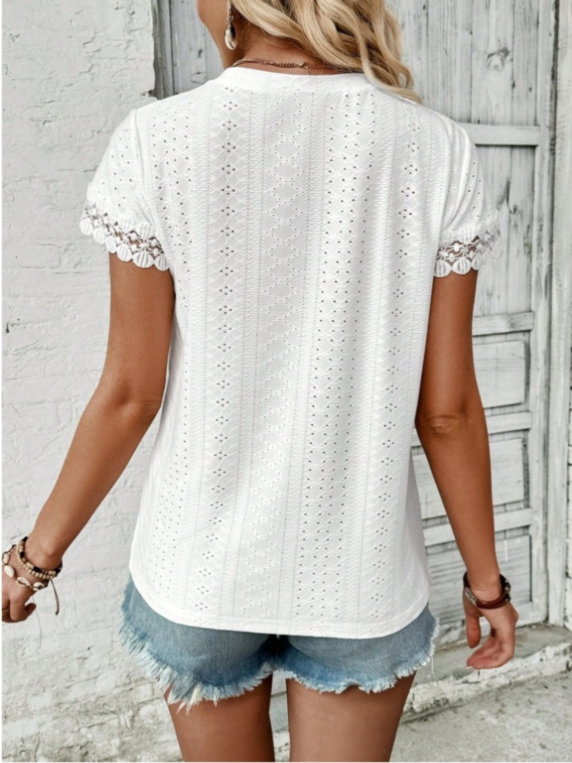 The Lace Detail Blouse