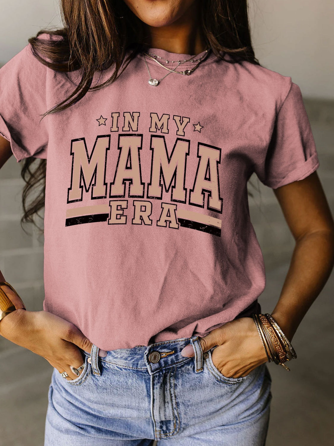 The In My Mama Era Short Sleeve T-Shirt