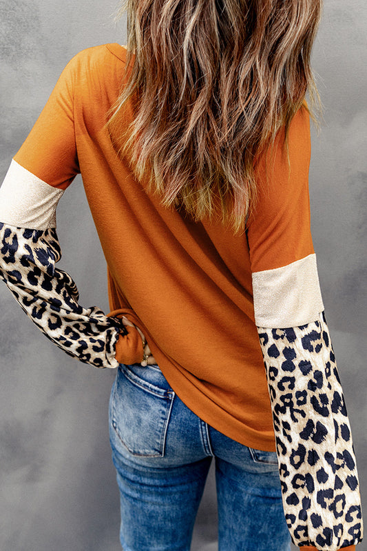 The Casual Leopard Sweatshirt