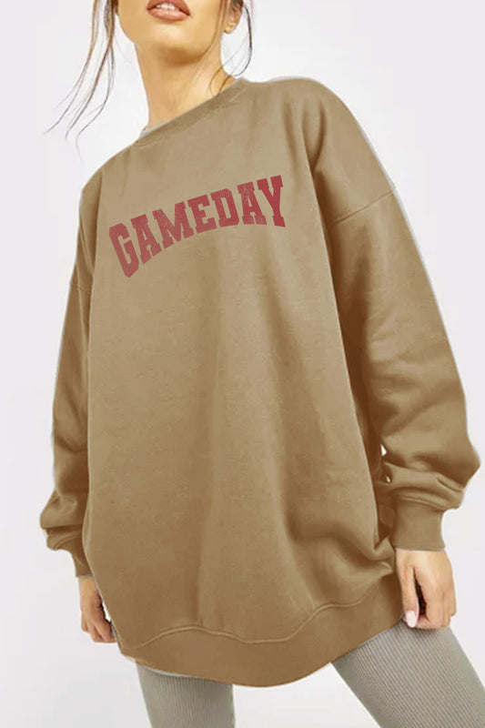 The Oversized GAMEDAY Graphic Sweatshirt