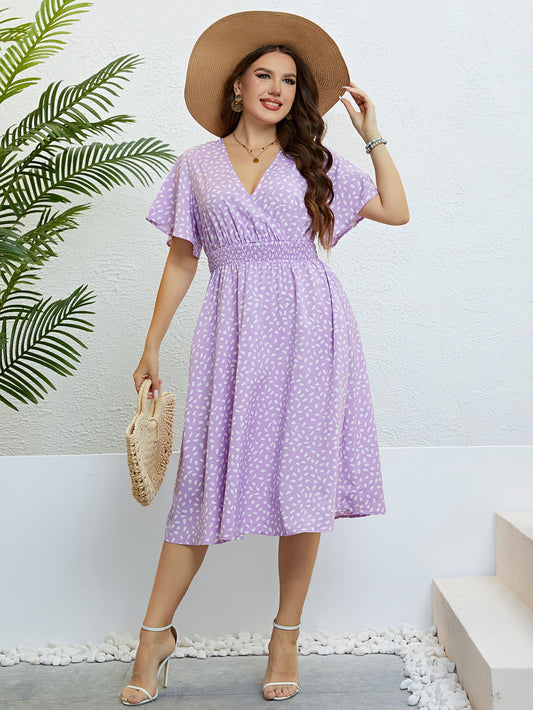 The Perfectly Plus Size Smocked Waist Dress