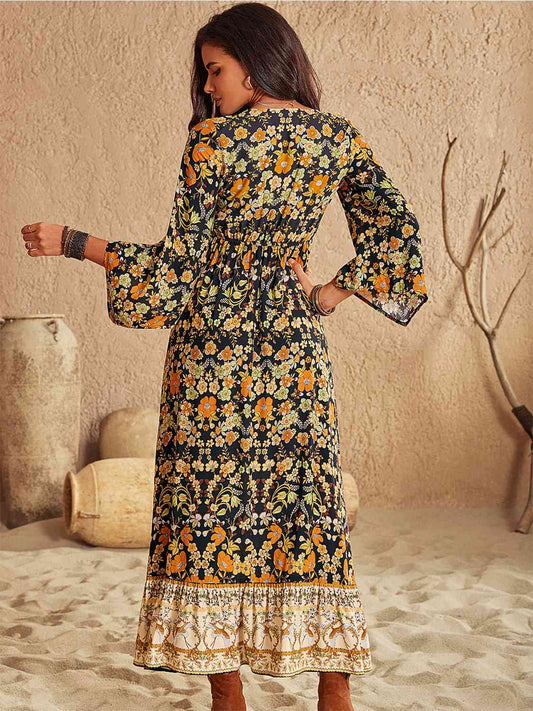 The Boho Midi Dress