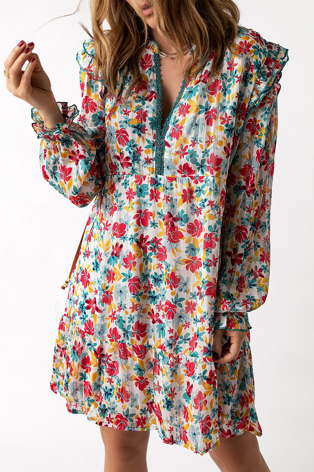 The Boho Fun Floral Dress