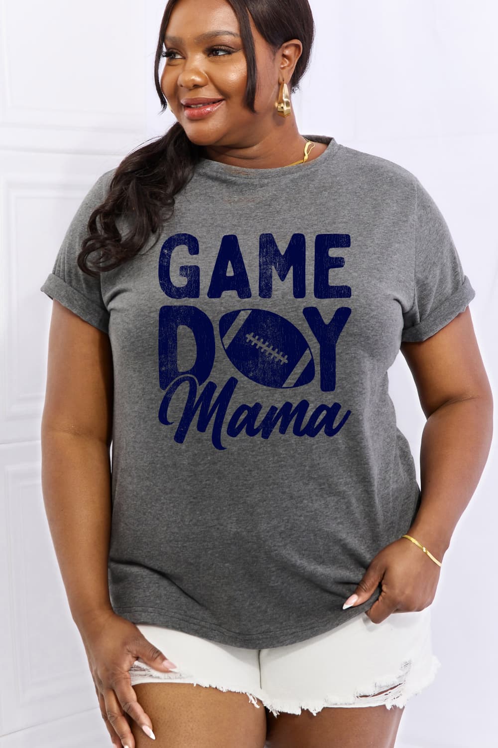 The GAMEDAY MAMA Graphic Cotton Tee