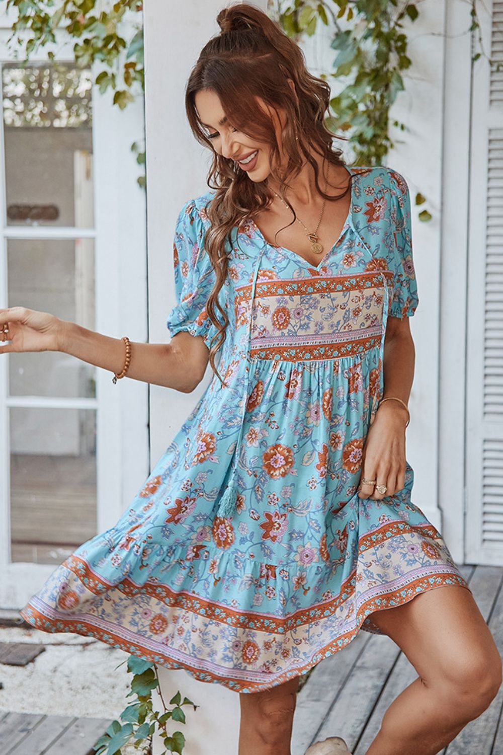 The Boho Mini Dress