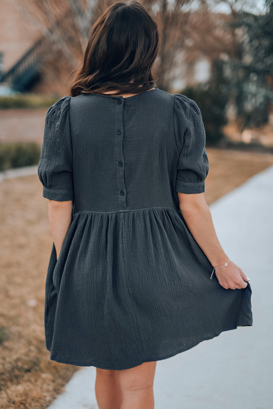 The Perfect Puff Sleeve Dress with Pockets