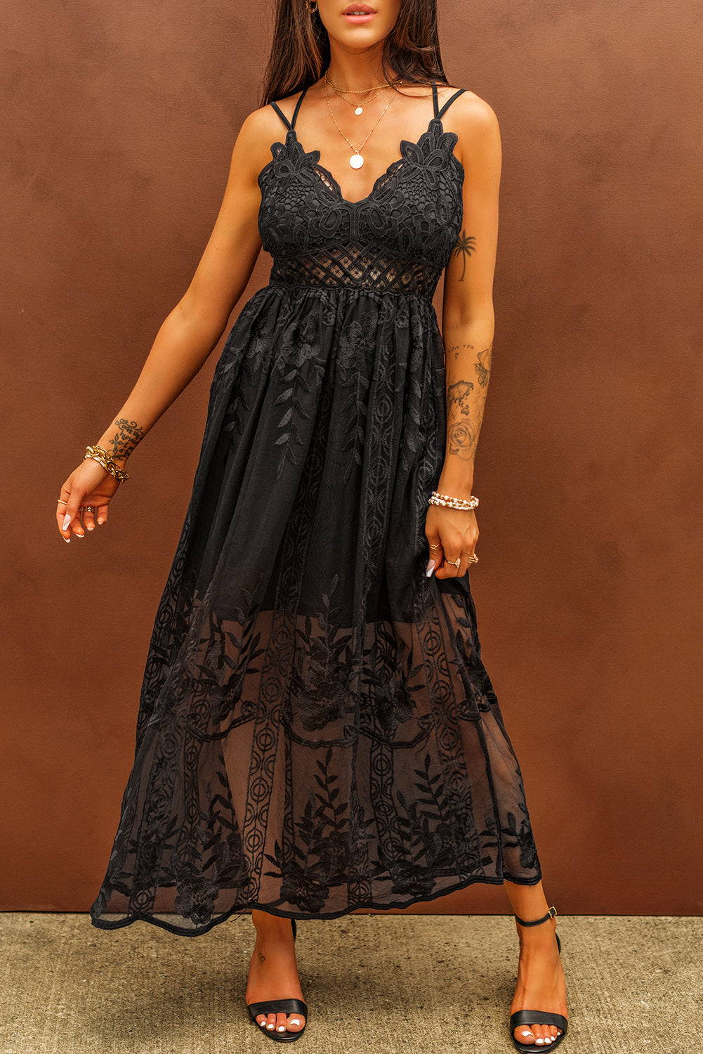 The Lovely Lace Crisscross Dress