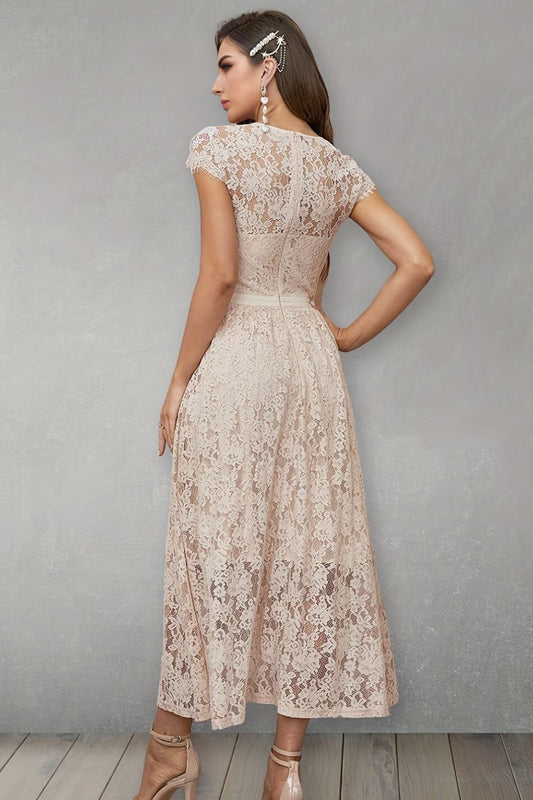 The Dust Storm Lace Cap Sleeve Dress