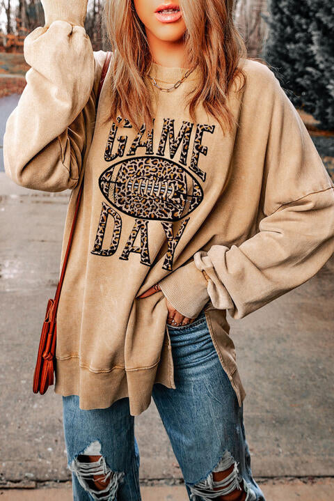 The Leopard GAME DAY Graphic Sweatshirt