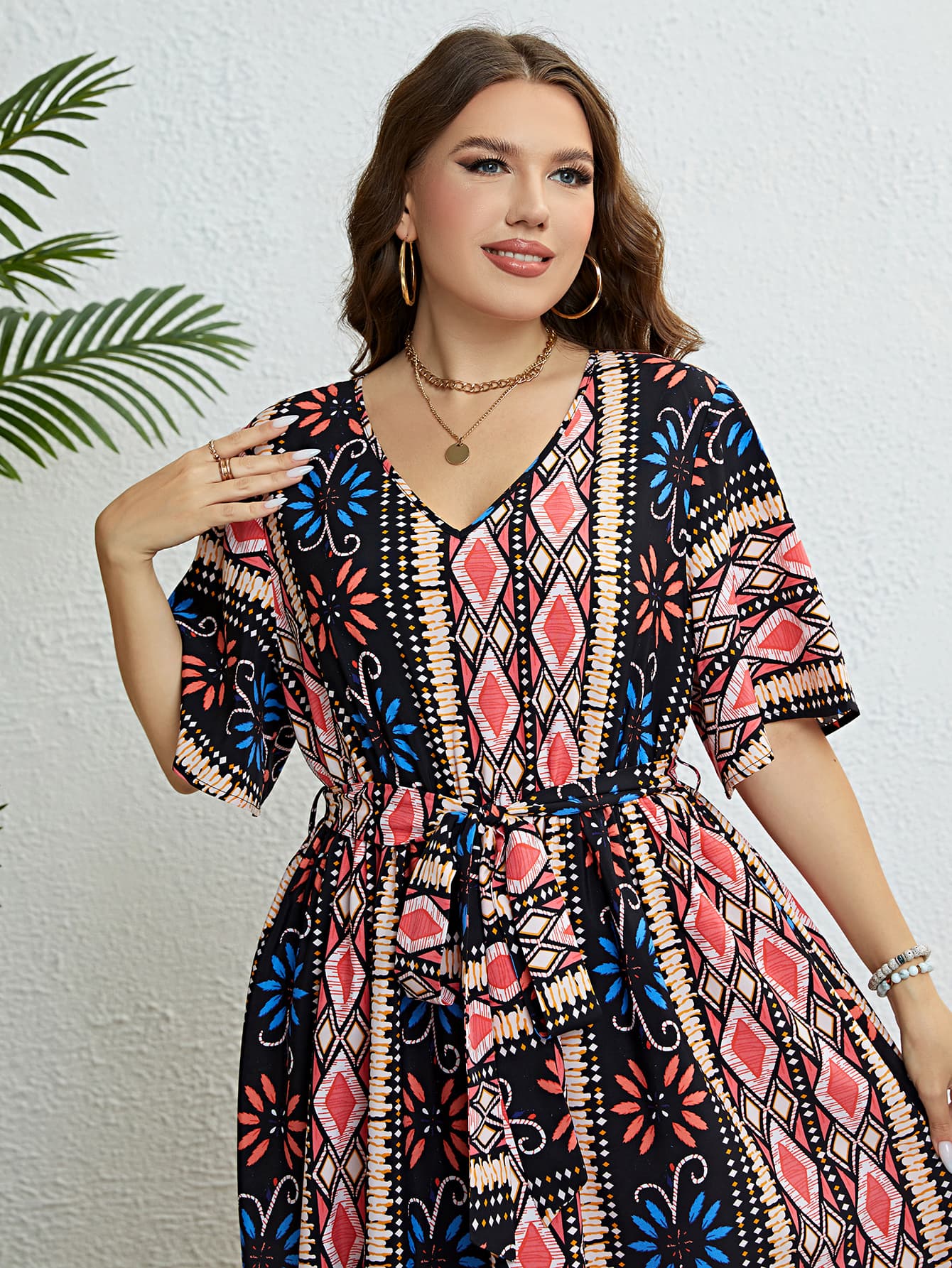 The Perfectly Plus Size Bohemian Dress