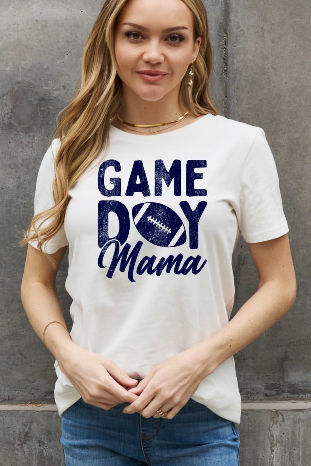 The GAMEDAY MAMA Graphic Cotton Tee