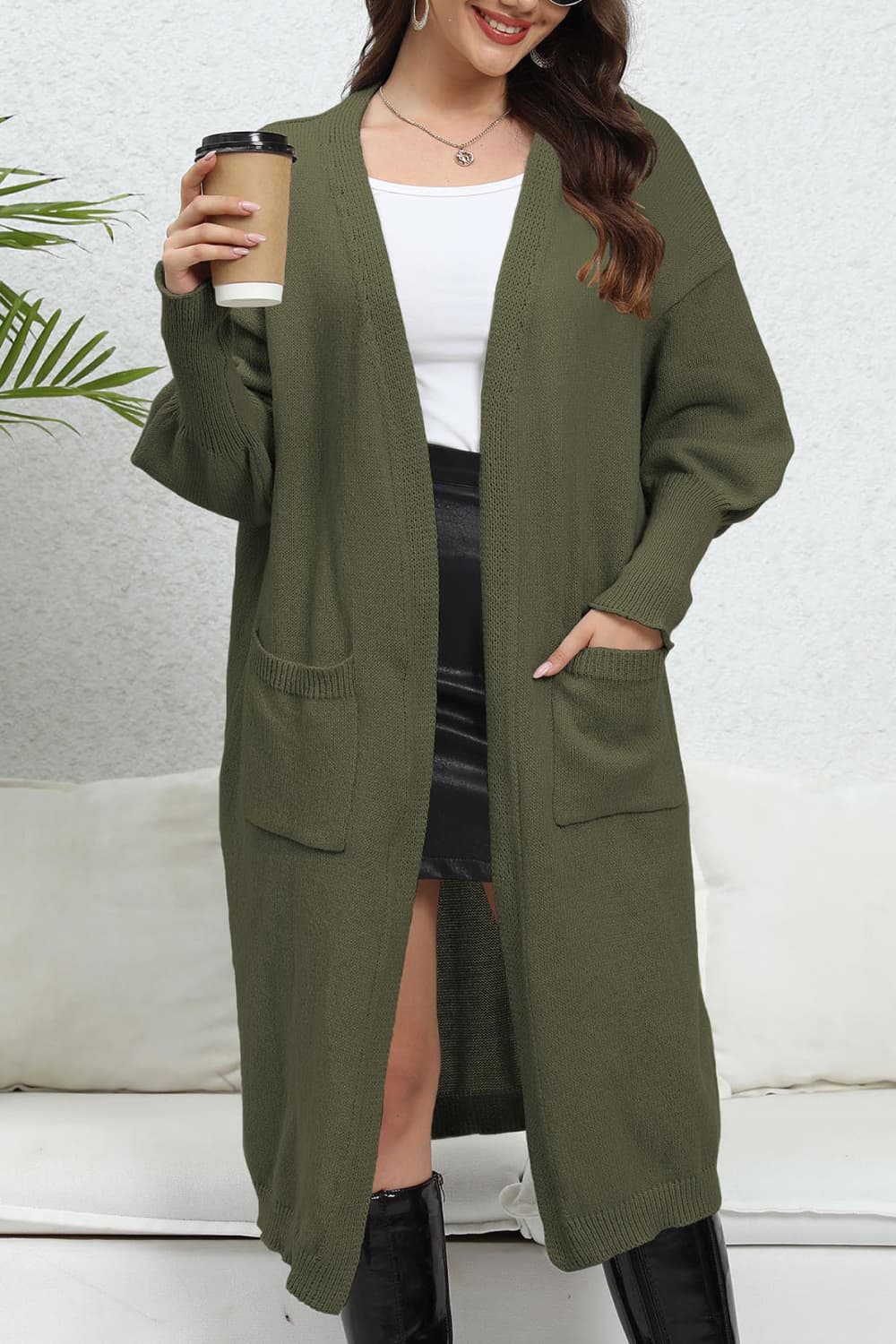 The Dropped Shoulder Cardigan