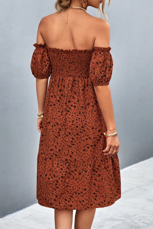 The Off-Shoulder Day Dress