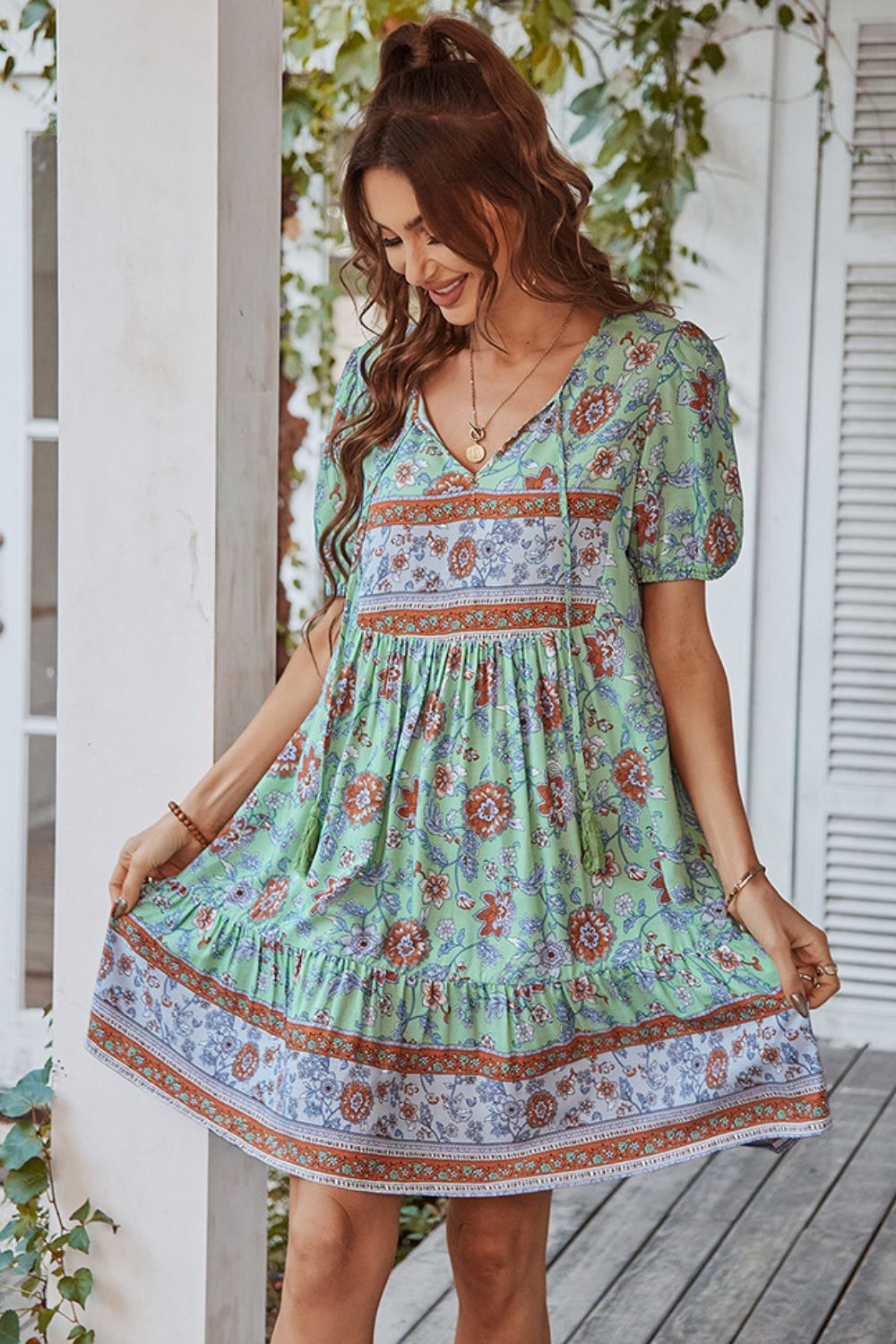 The Boho Mini Dress