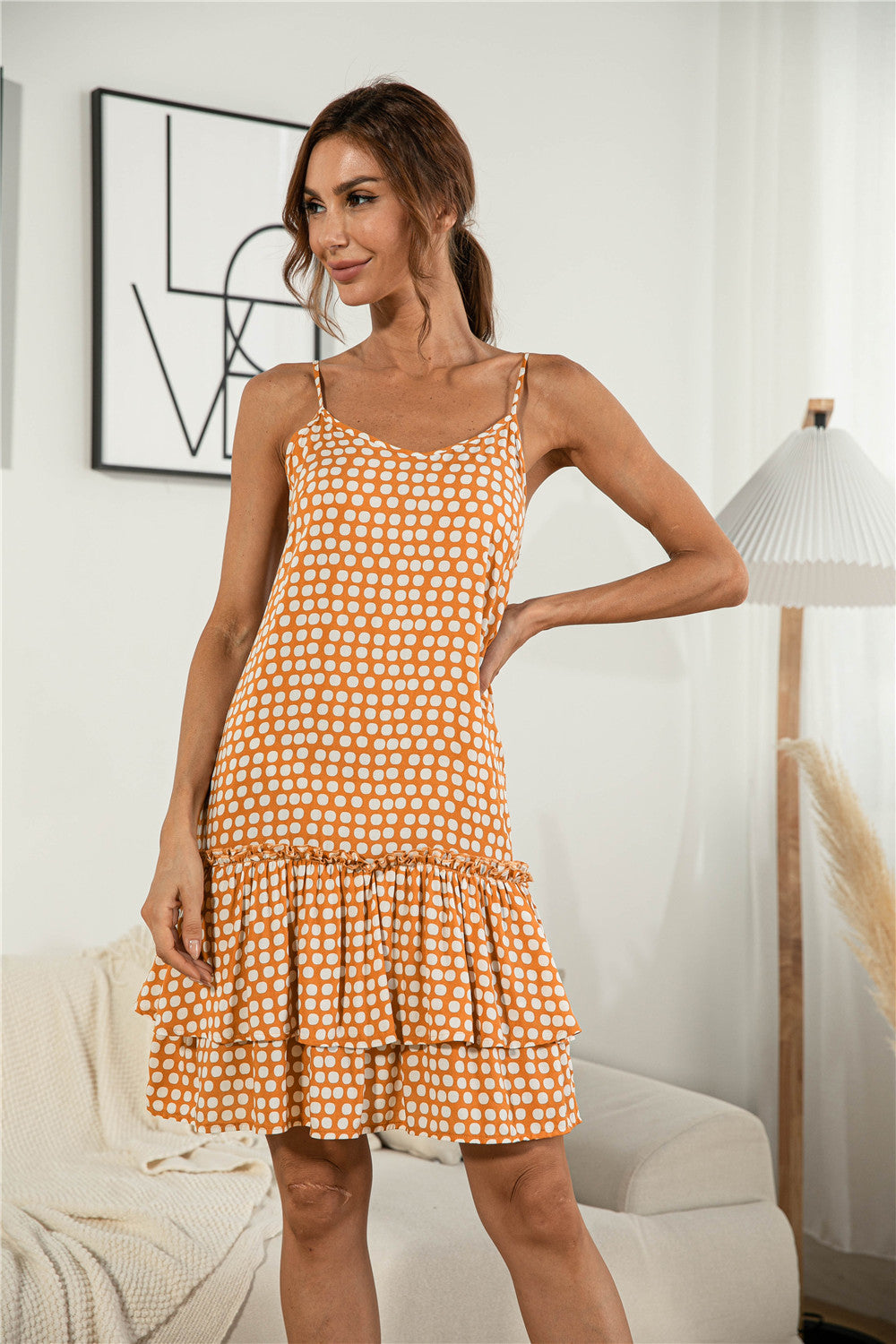 The Polka Dot Hem Dress