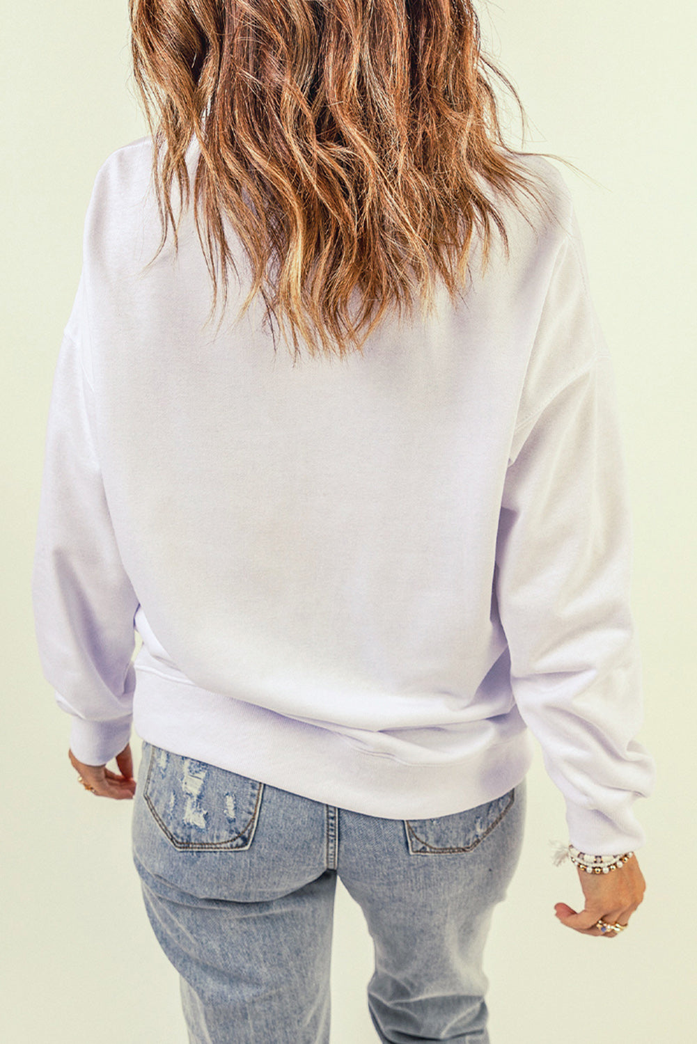 The Bright + Bold MAMA Gradient Graphic Dropped Shoulder Sweatshirt