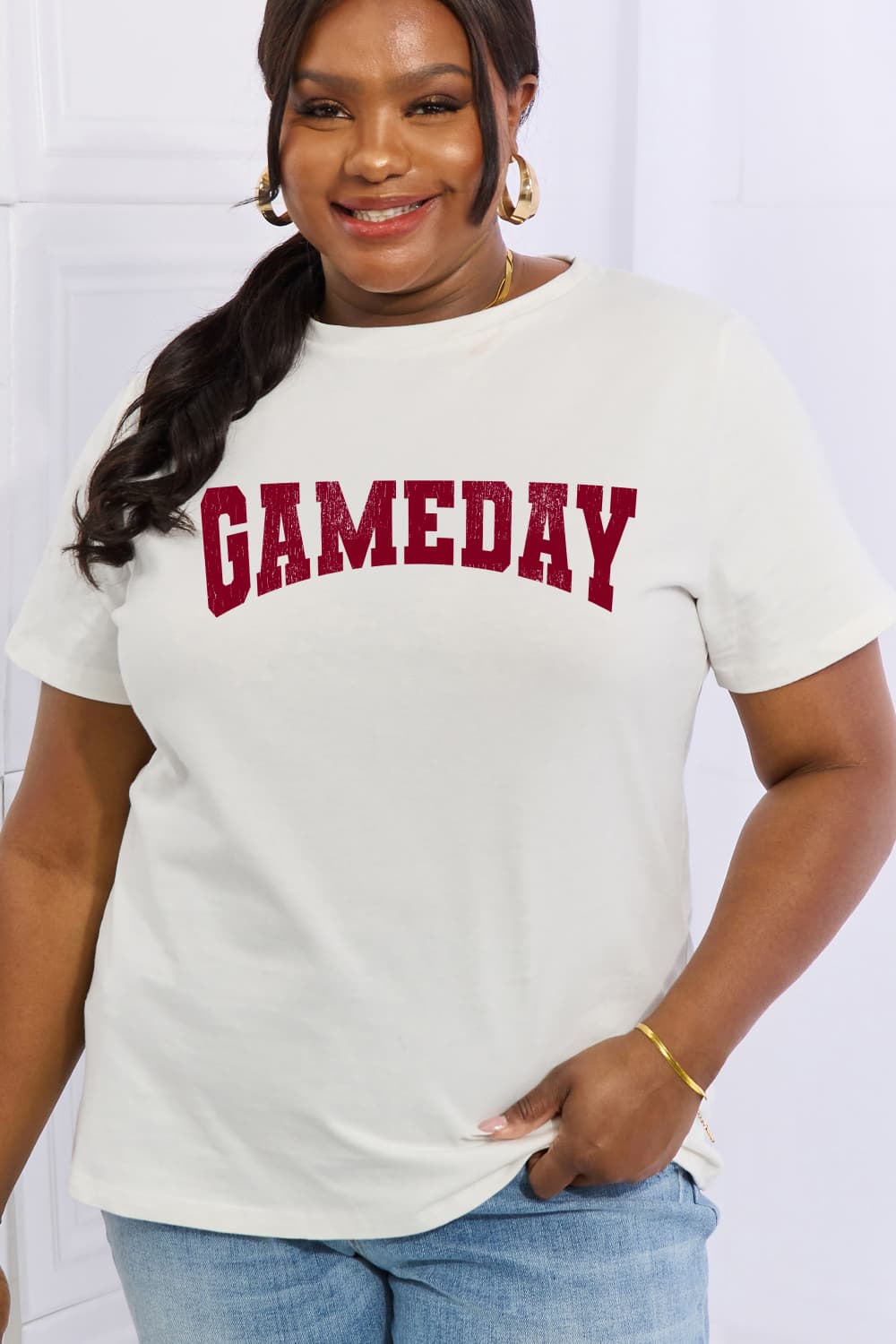 The GAMEDAY Graphic Cotton Tee