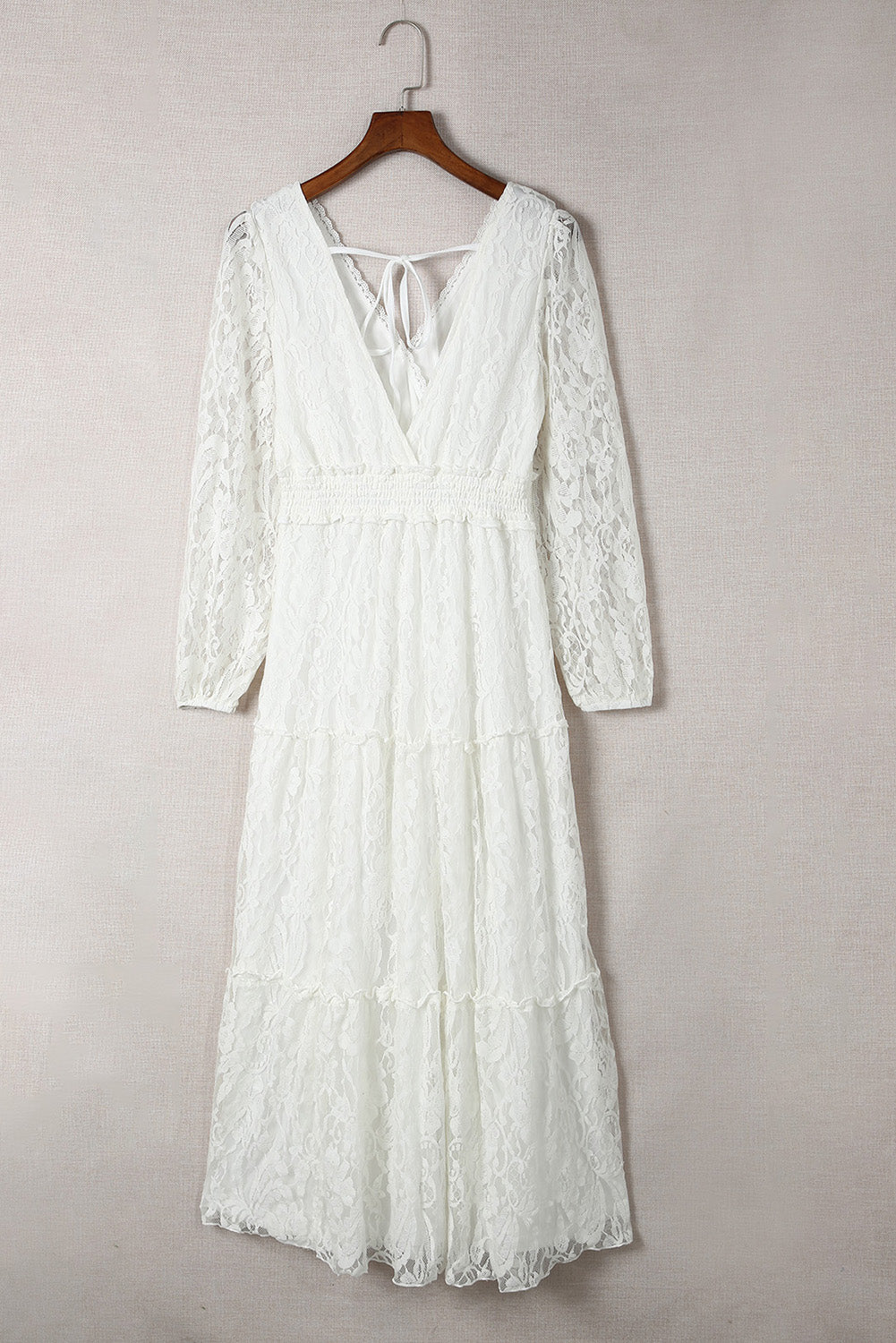 The Something About White Lace Dress