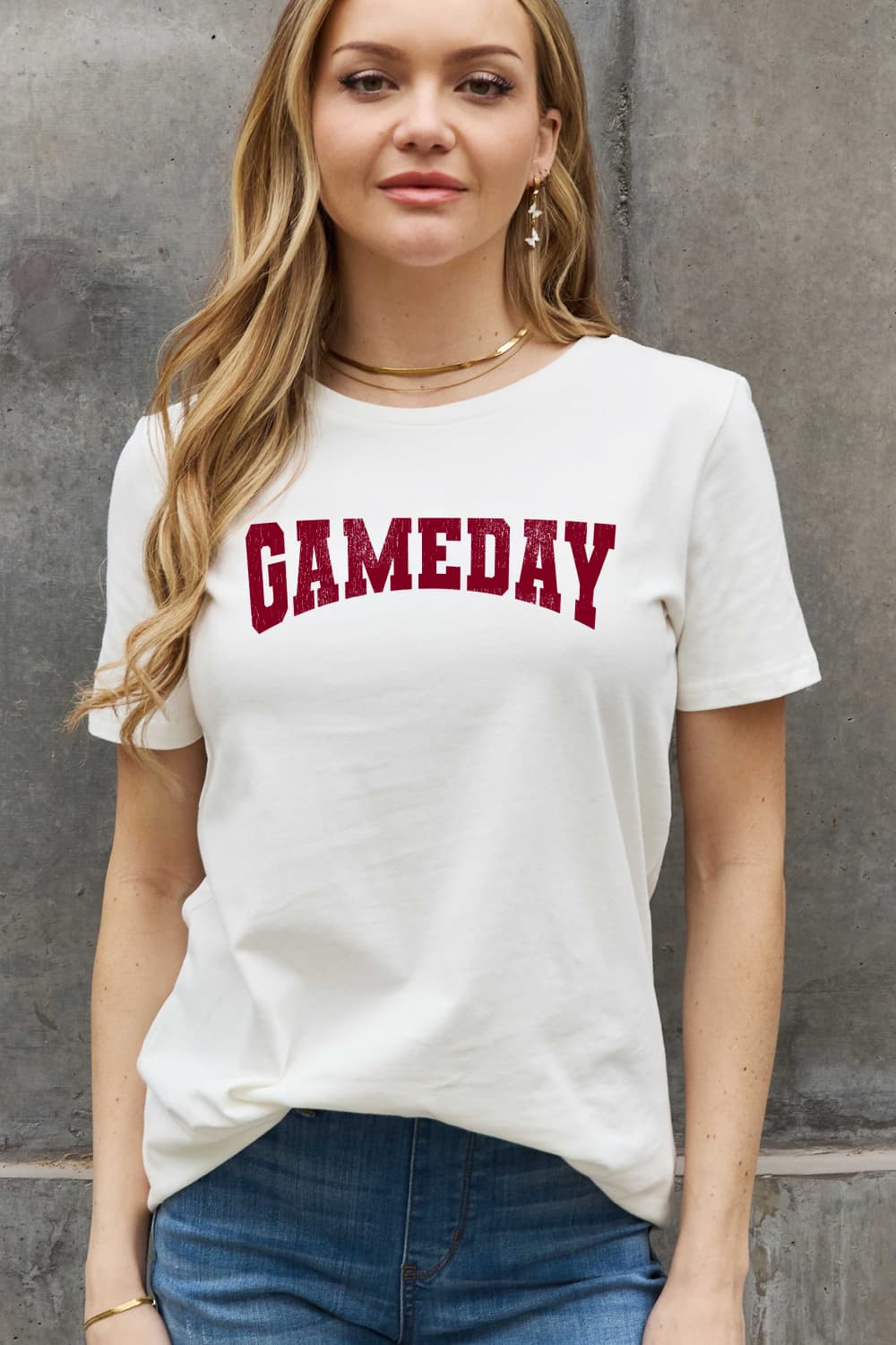 The GAMEDAY Graphic Cotton Tee