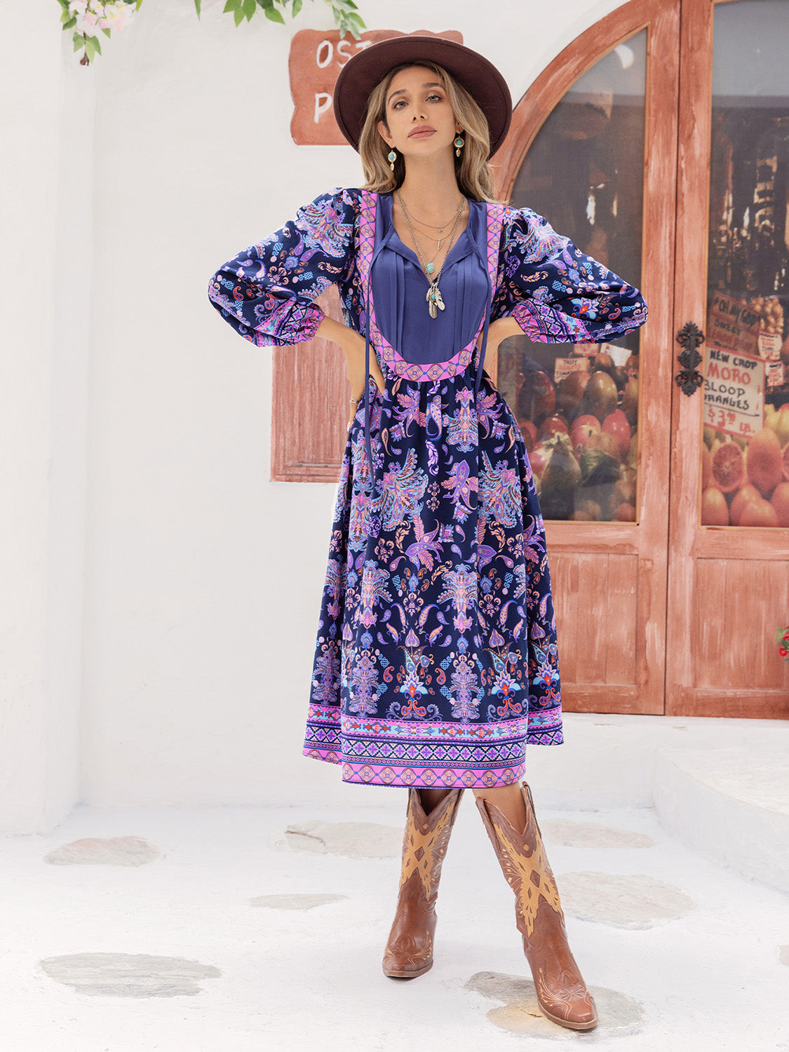 The Violet Midi Dress