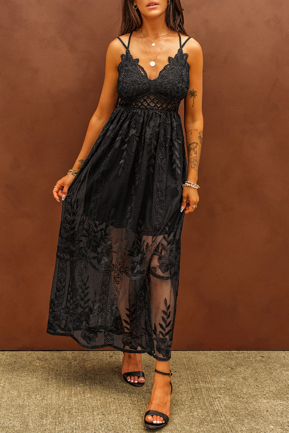 The Lovely Lace Crisscross Dress