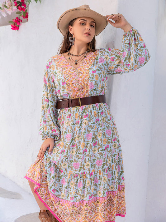 The Perfectly Plus Size Boho Babe Dress