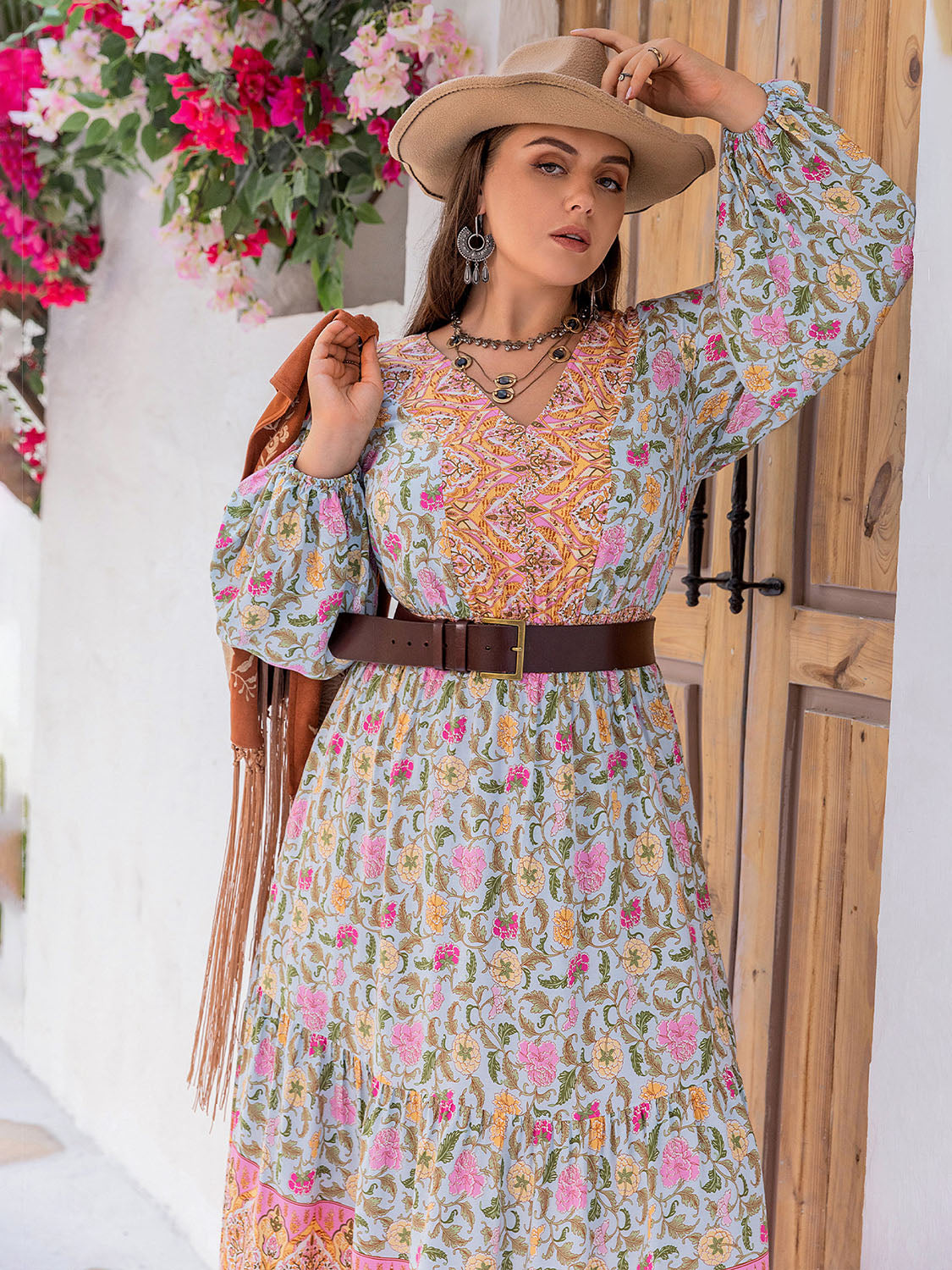 The Perfectly Plus Size Boho Babe Dress