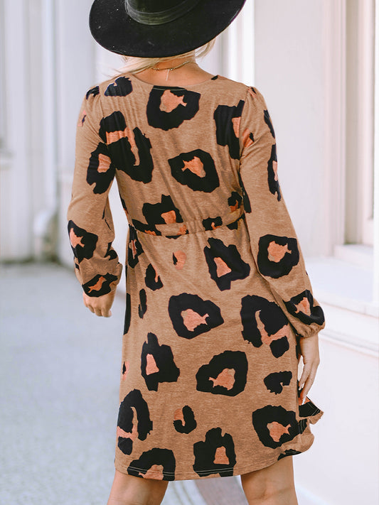 The Bold Print Button-Up Dress