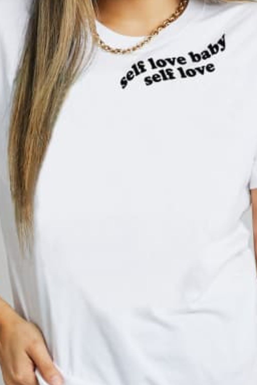 The SELF LOVE Graphic Cotton T-Shirt