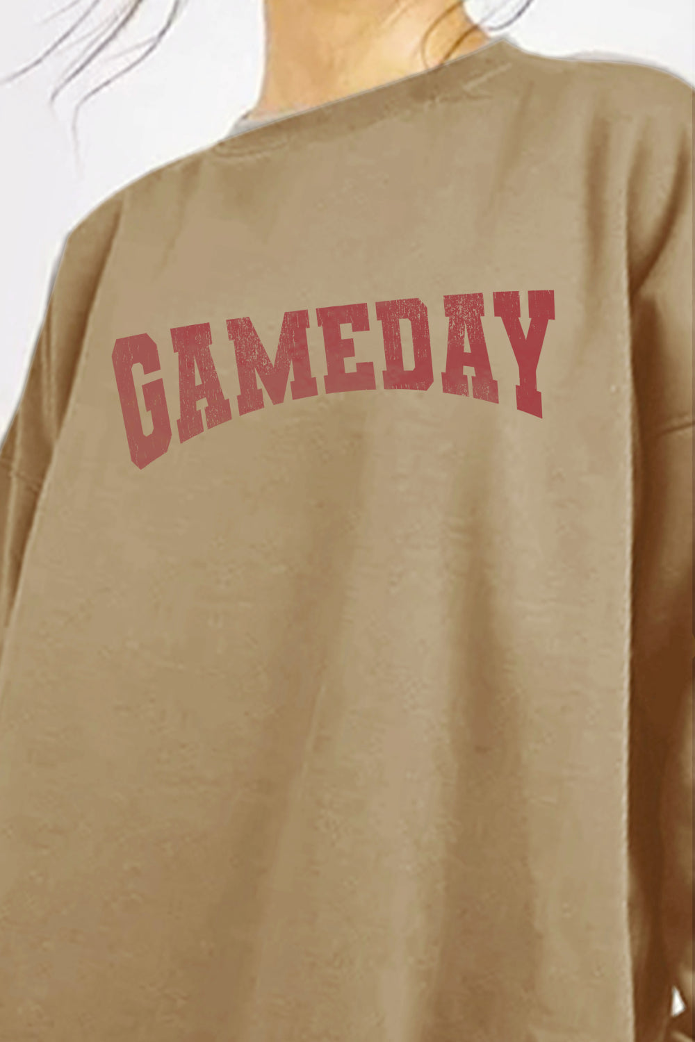 The Oversized GAMEDAY Graphic Sweatshirt