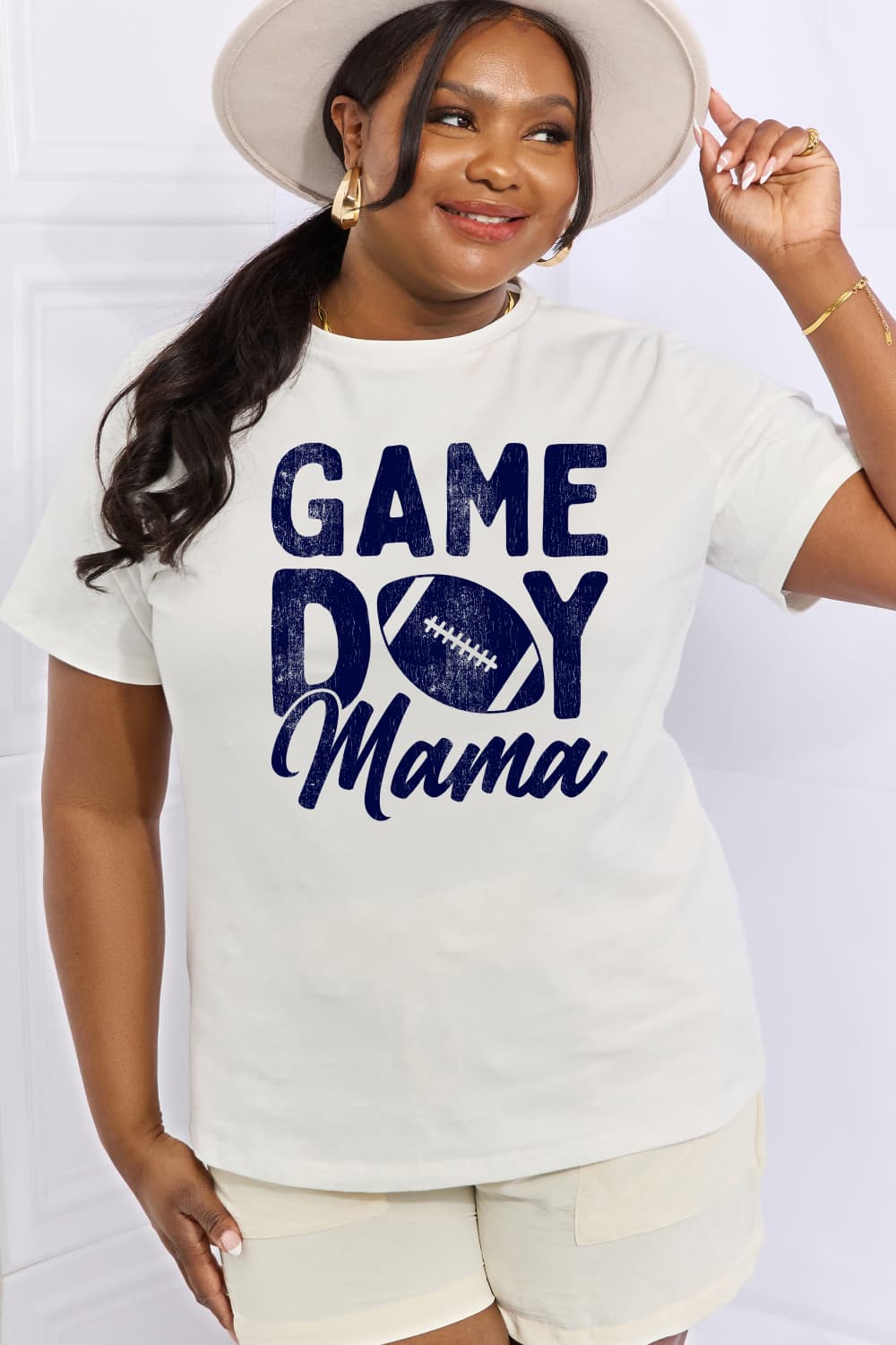 The GAMEDAY MAMA Graphic Cotton Tee