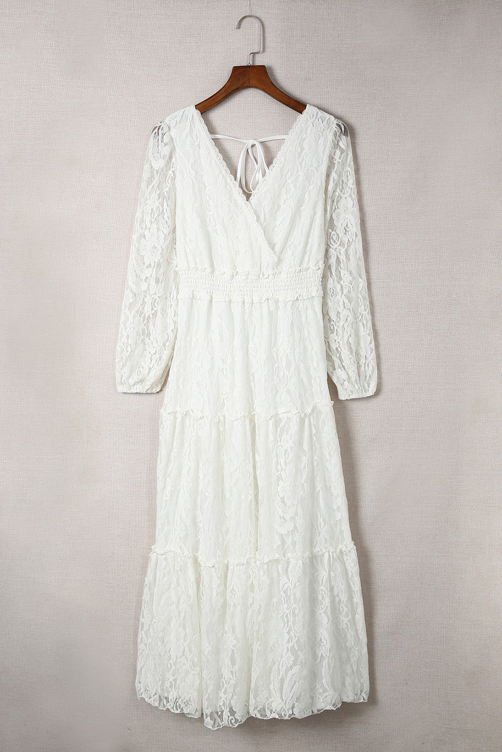 The Something About White Lace Dress