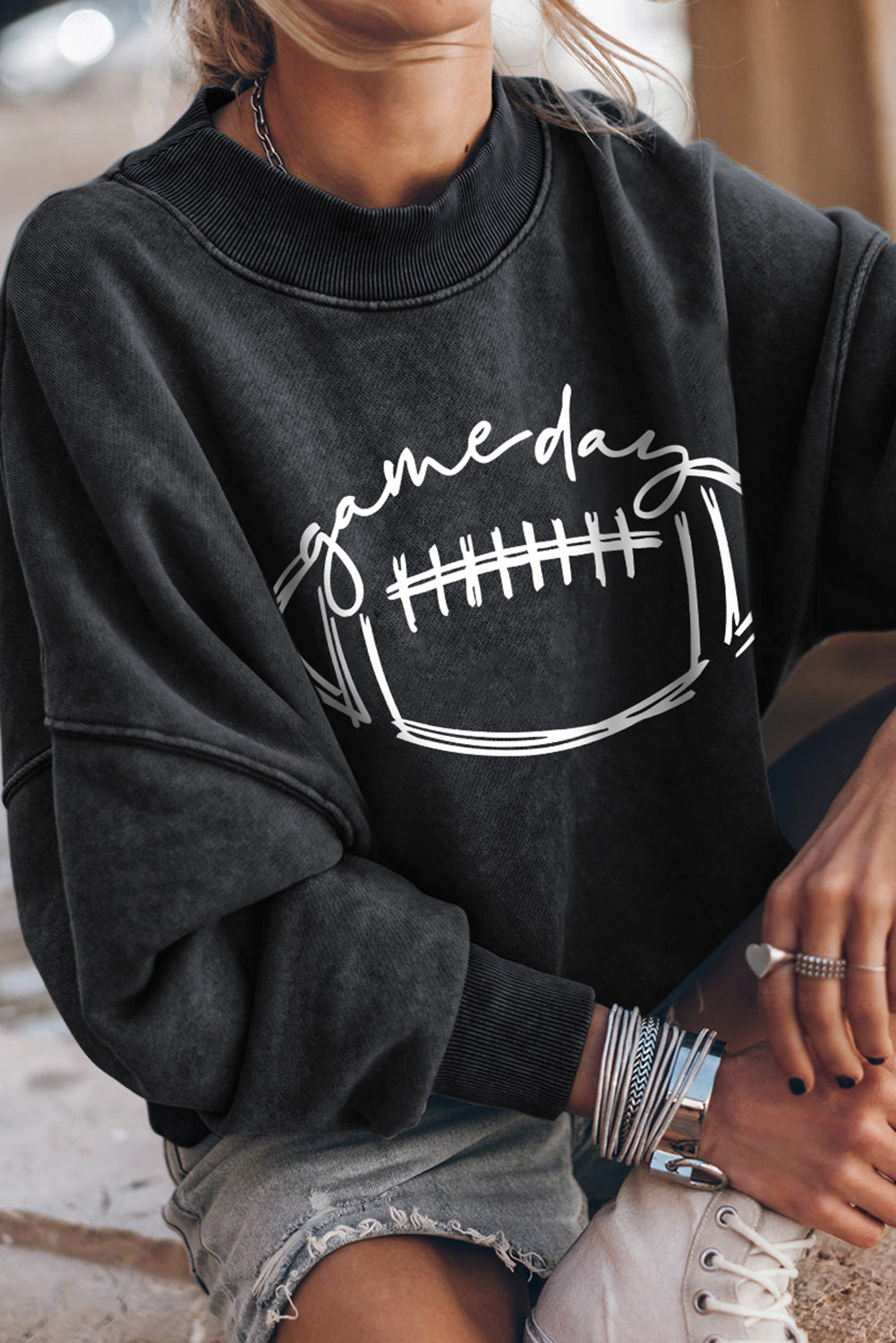 The FOOTBALL Graphic Sweatshirt