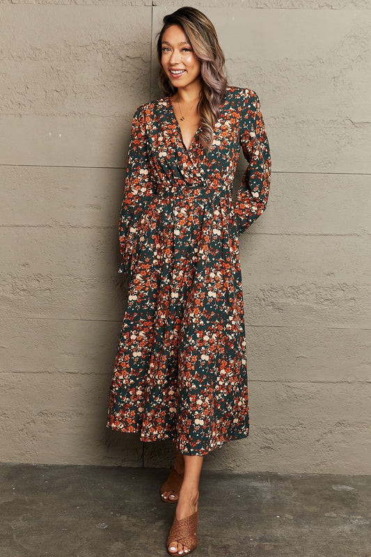 The Fall Floral Dress