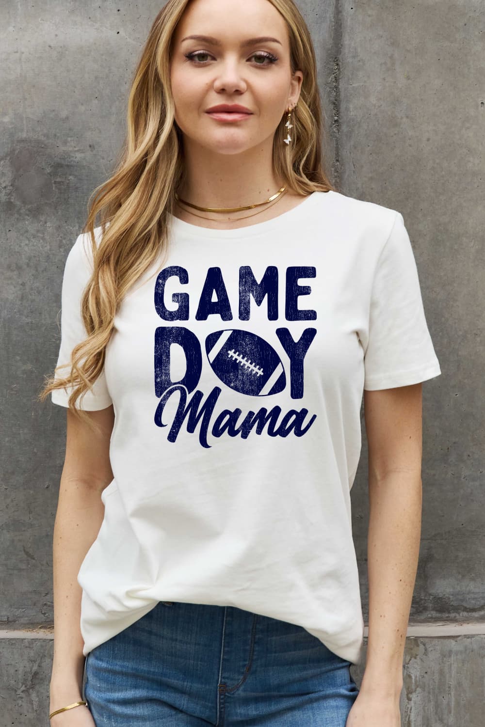 The GAMEDAY MAMA Graphic Cotton Tee