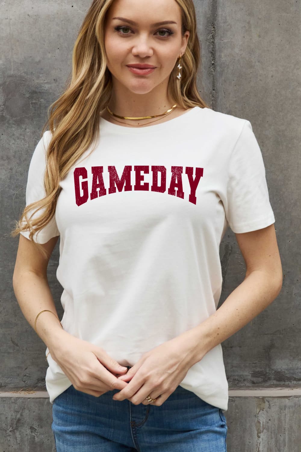 The GAMEDAY Graphic Cotton Tee