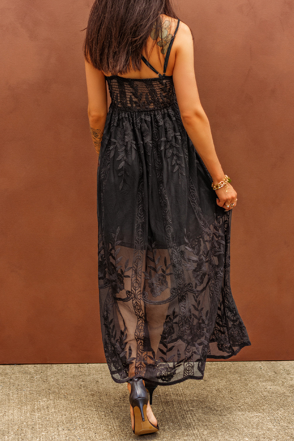 The Lovely Lace Crisscross Dress