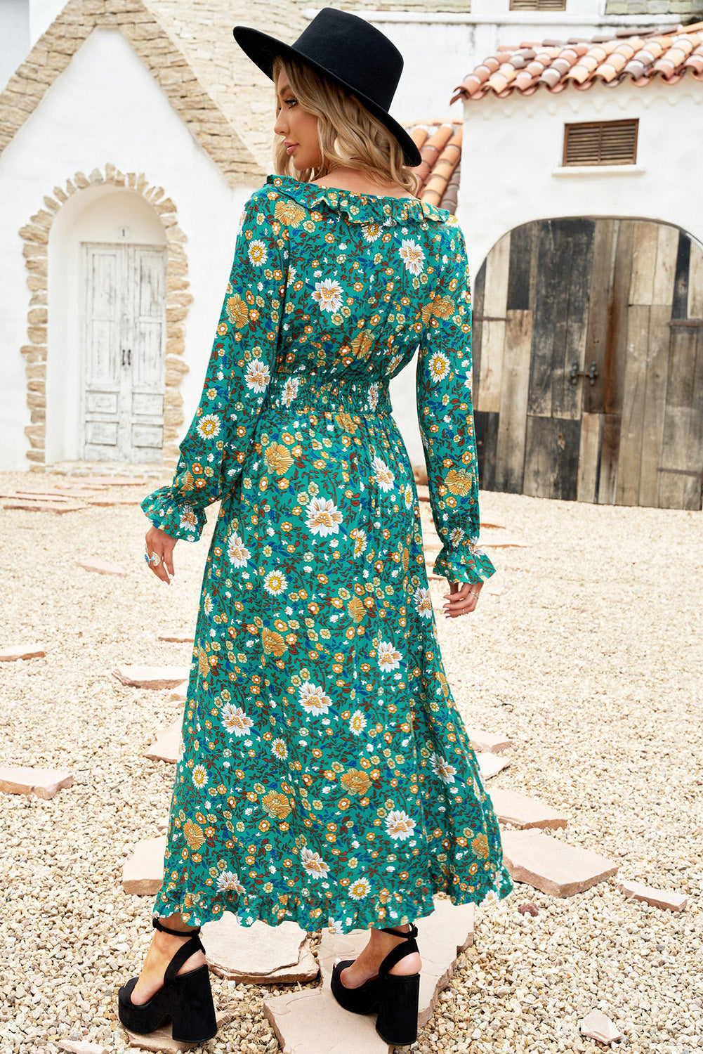 The Emerald Floral Maxi