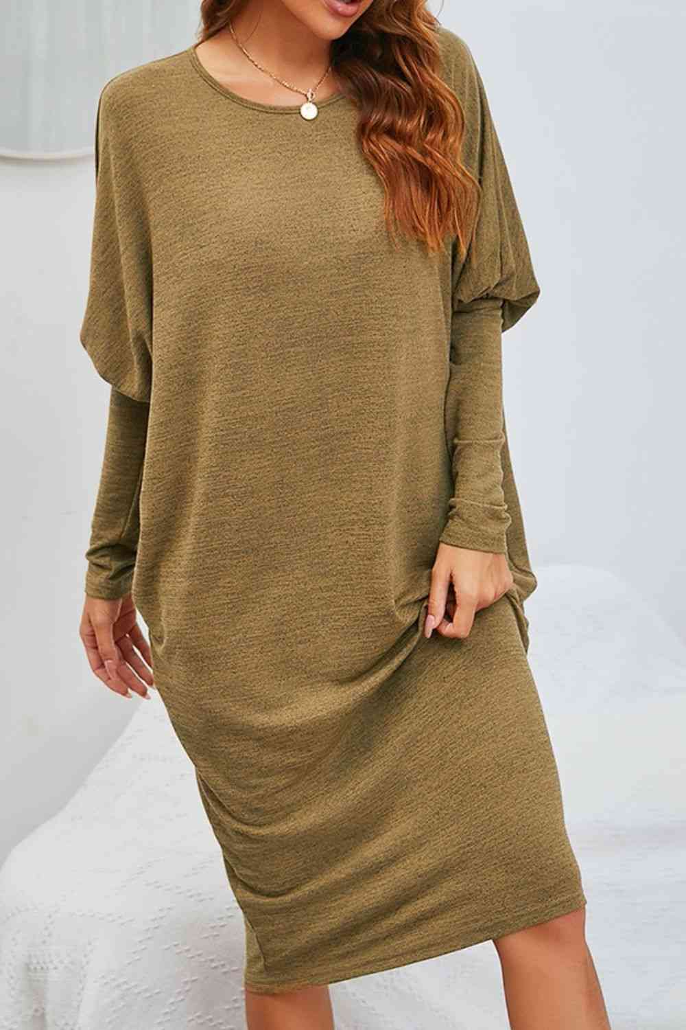 The Dolman Sleeve Dress