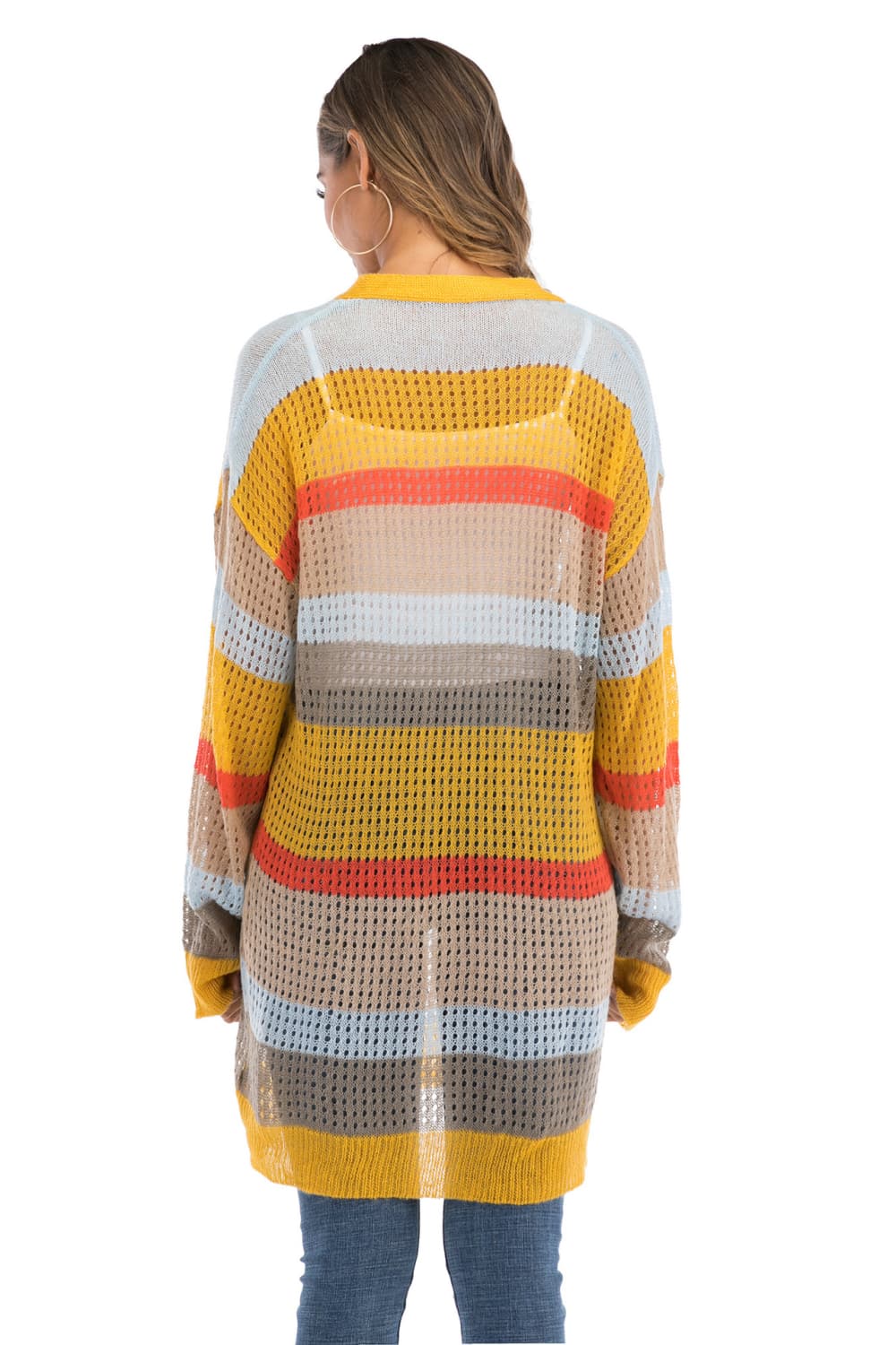 The Color Block Cardigan